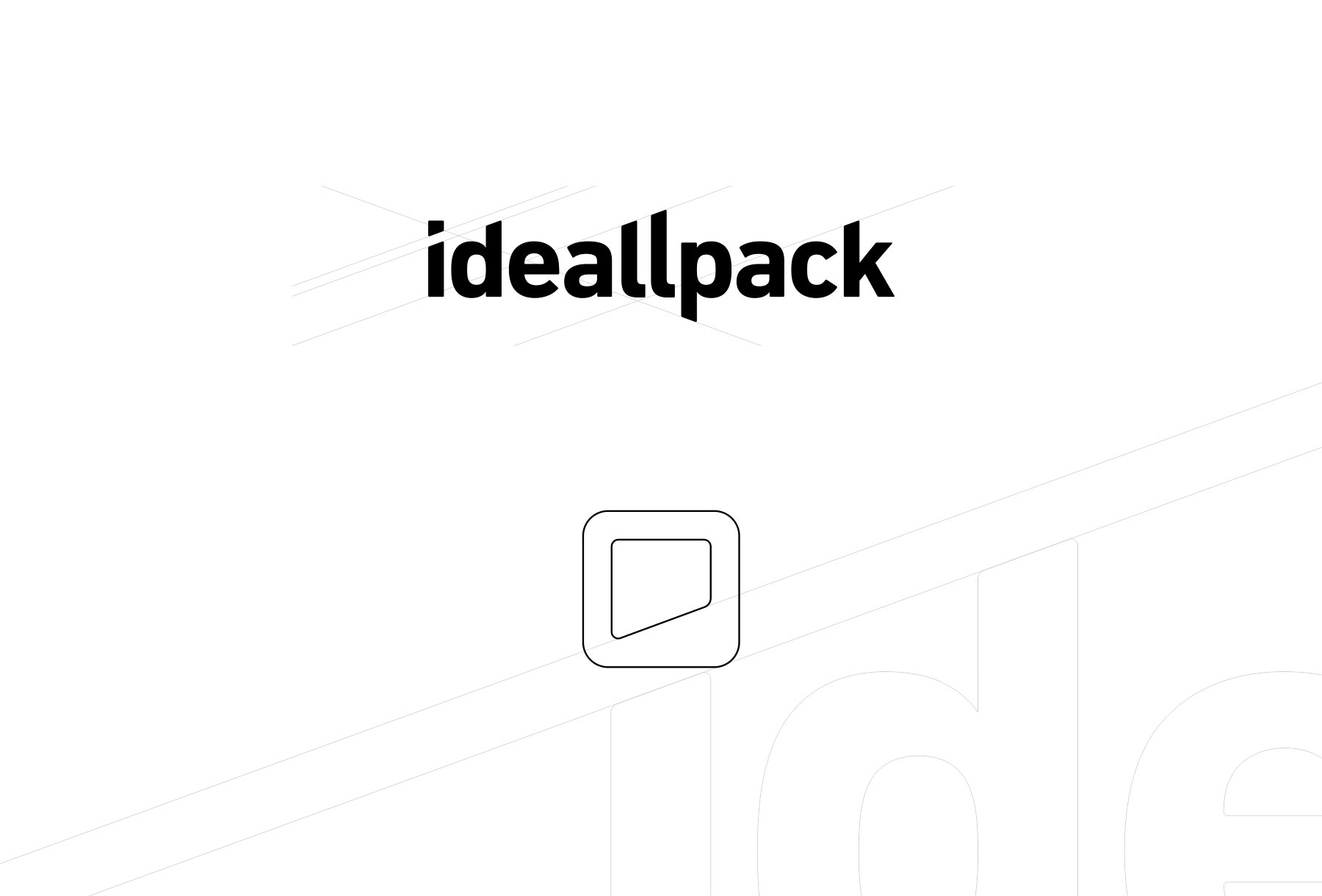 ideallpack diseño de logo - javier real