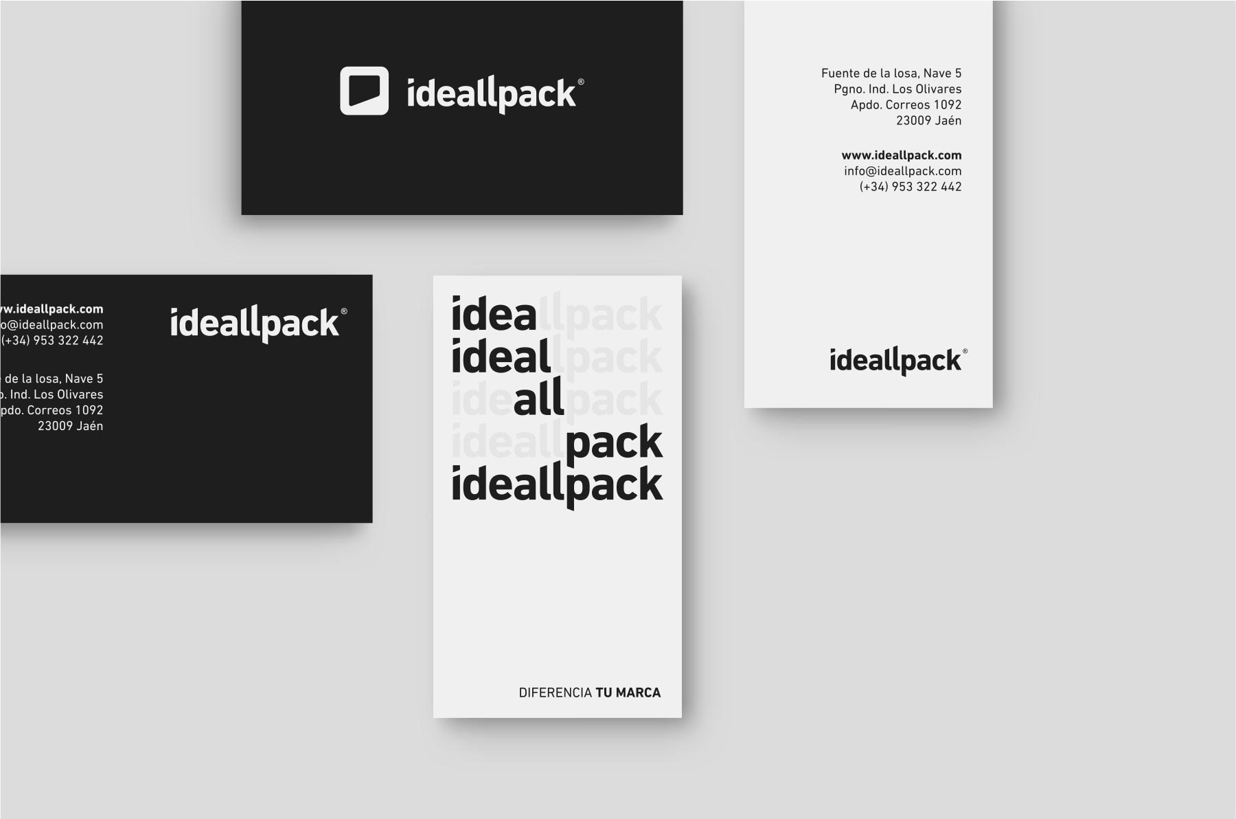 ideallpack tarjetas de presentacion - javier real