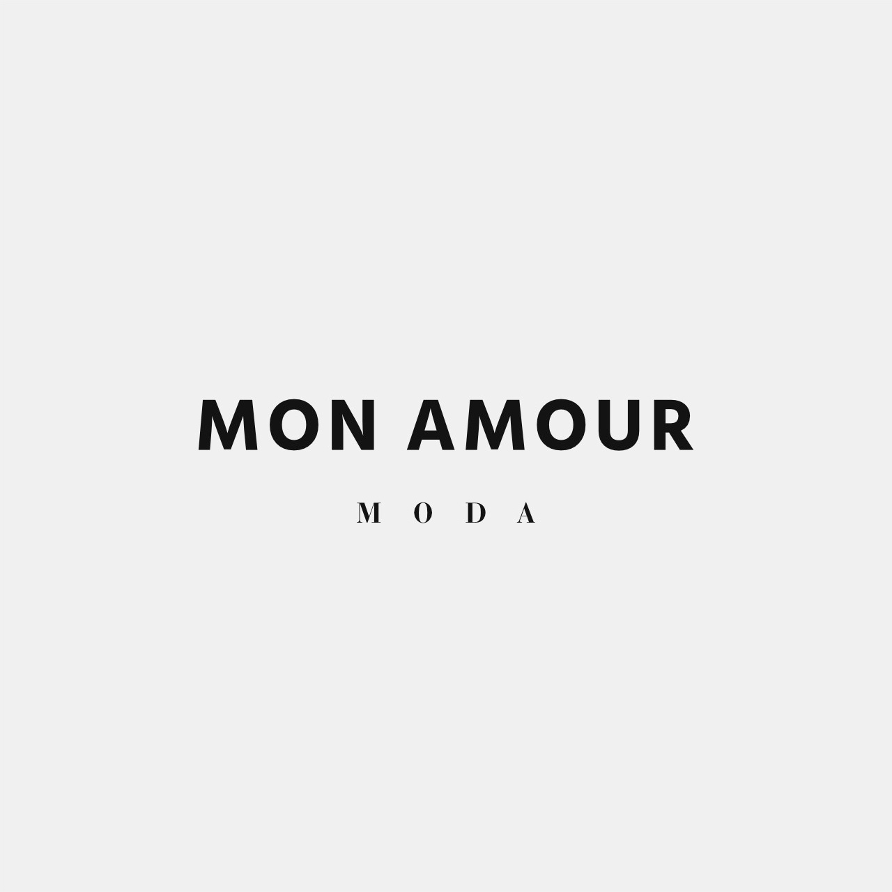 Mon Amour moda logotipo - javier real