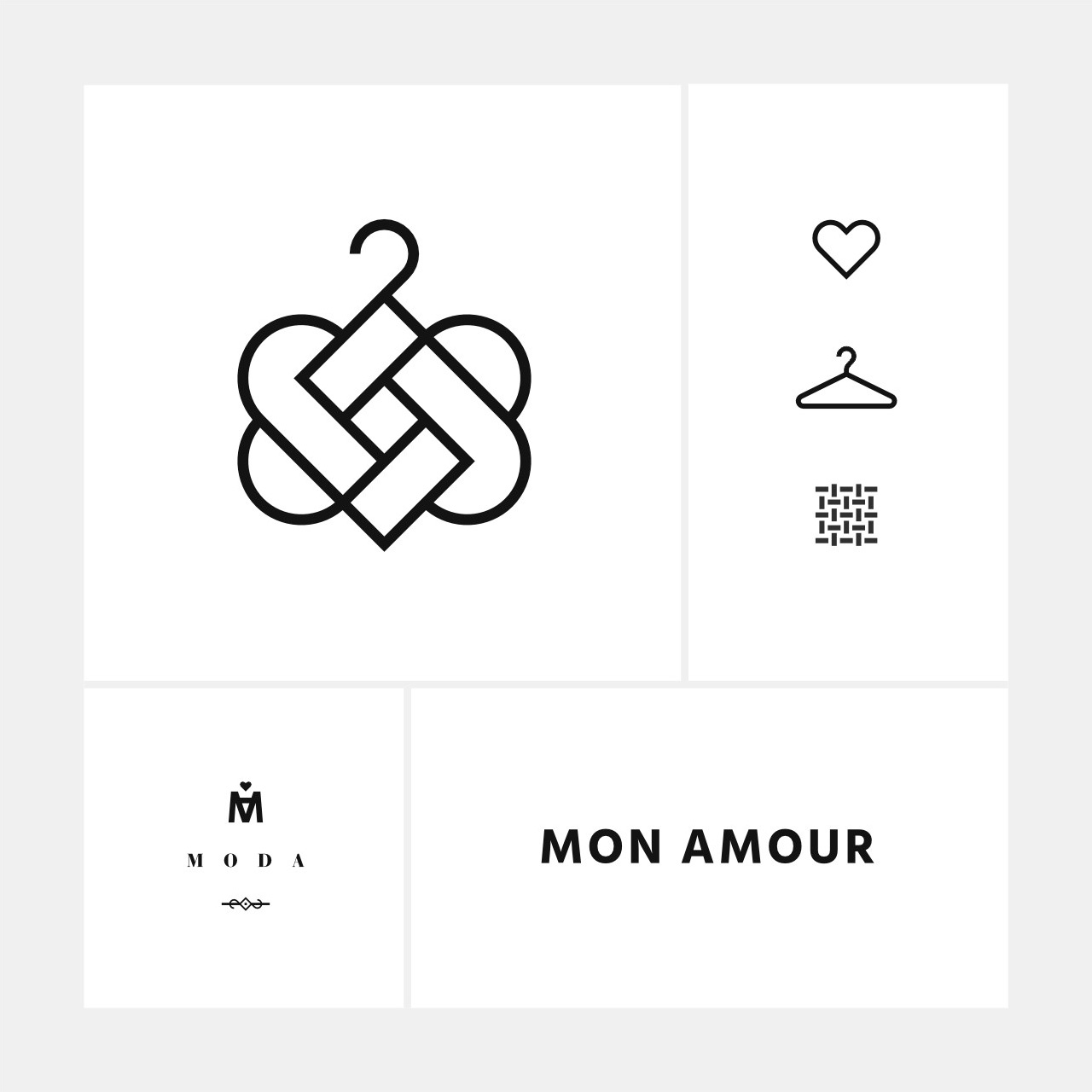Mon Amour moda identidad corporativa - javier real