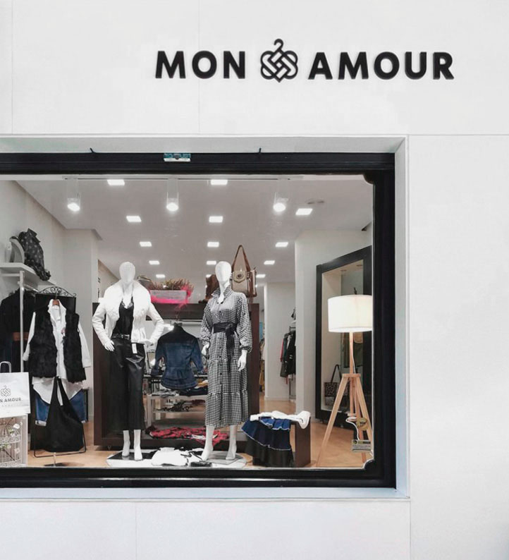Mon Amour moda escaparate tienda jaen - javier real