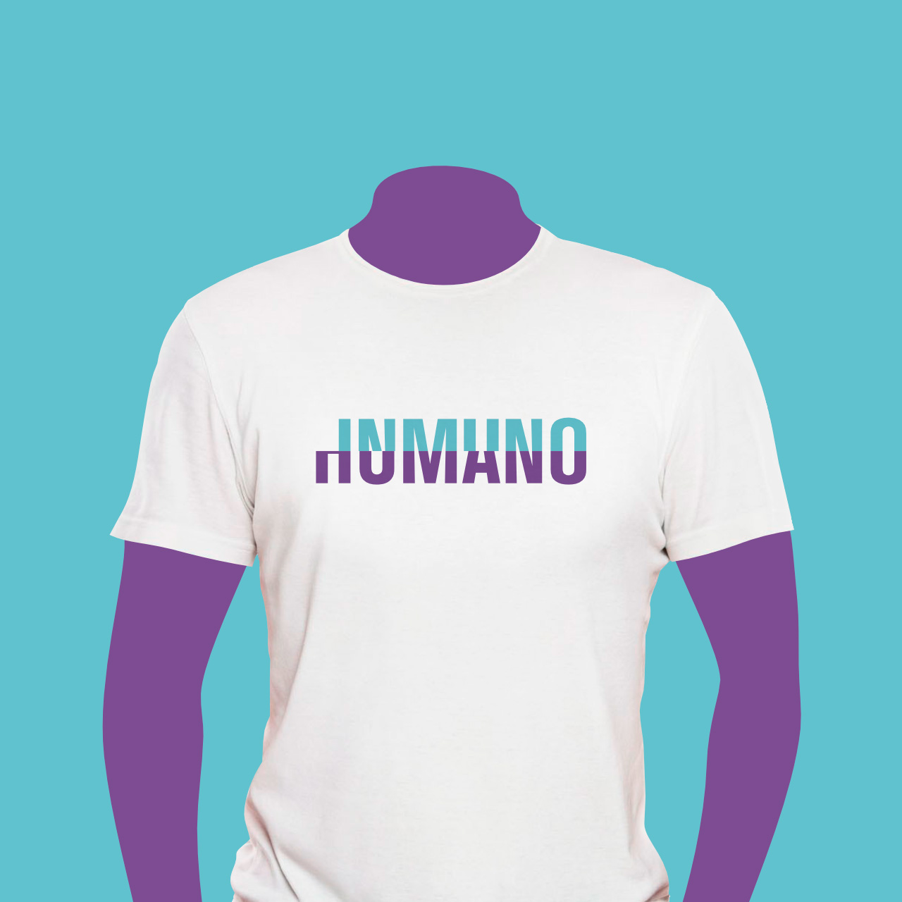 inmuno-humano camiseta - javier real