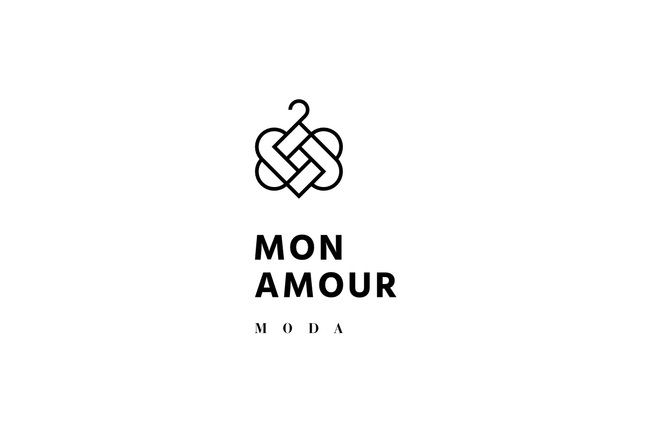 logotipo mon amour moda - javier real