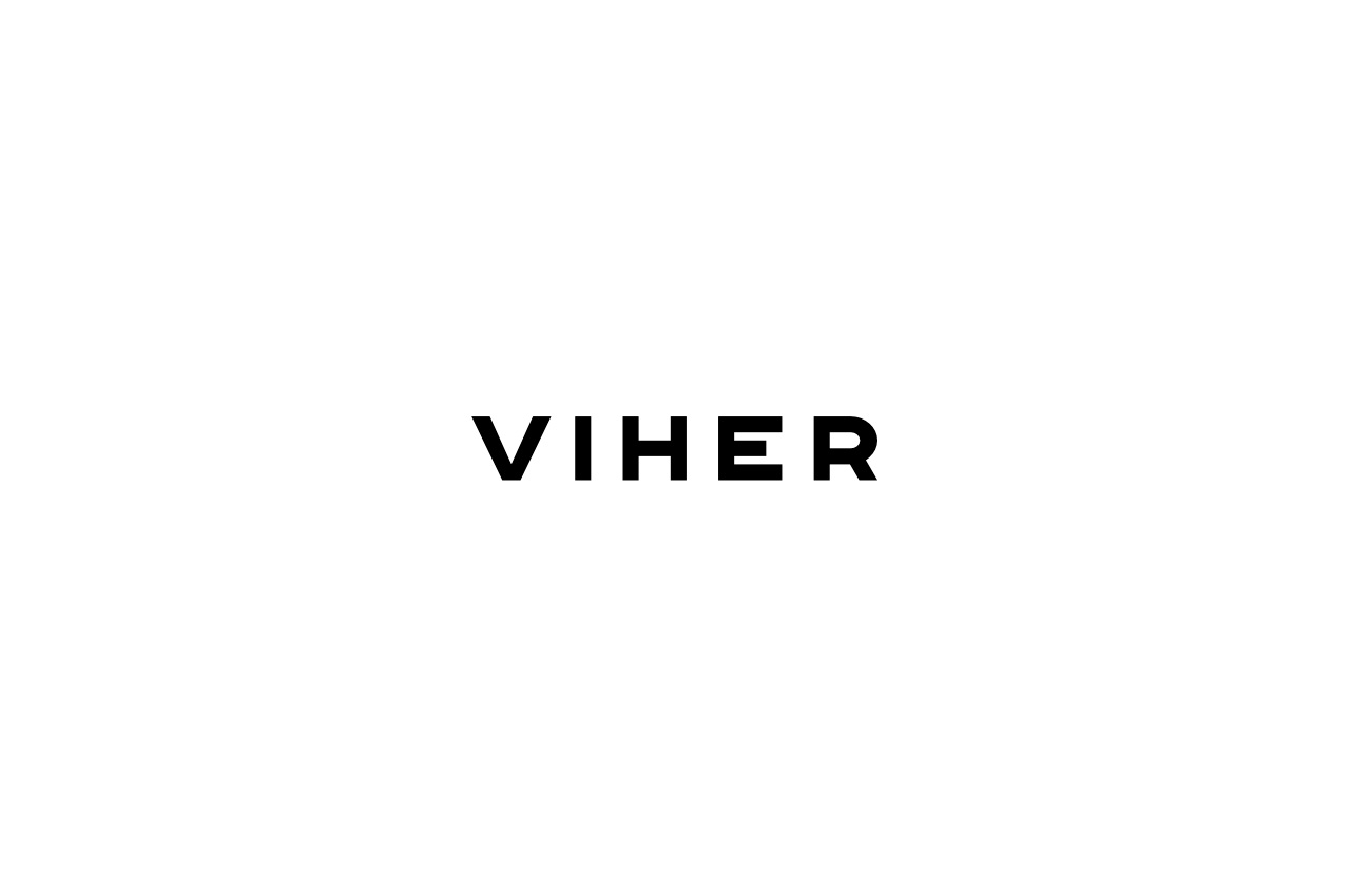 logotipo viher construccion - javier real